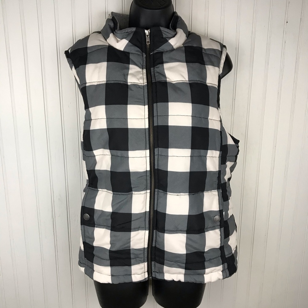 Buffalo Check Puffer Vest